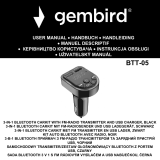 Gembird BTT-05 Manuel utilisateur