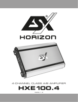 Horizon HXE100.4 Manuel utilisateur
