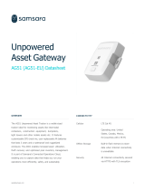 Samsara Unpowered Asset Gateway AG51 Manuel utilisateur