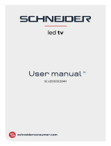 Schneider SC-LED32SC204H Manuel utilisateur