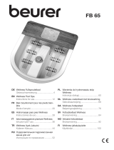 Beurer FB-65 Wellness Foot Spa and Bubble Foot Massage Manuel utilisateur