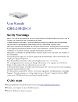 MikroTik CSS610-8P-2S+IN Smart PoE Switch Manuel utilisateur