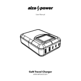 alza power APW-MP2A3CGD1 GaN Travel Charger Manuel utilisateur