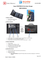 ZOPEC MEDICAL PHOTONS 40 Manuel utilisateur