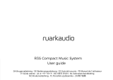 RuarkAudio R3S Manuel utilisateur