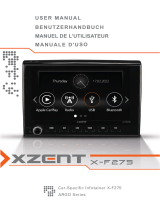 XZENT X-F275 Manuel utilisateur