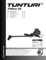 Tunturi FitRow 50 Rowing Machine Manuel utilisateur