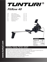 Tunturi FitRow 40 Manuel utilisateur