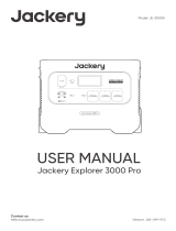 Jackery JE-3000A Manuel utilisateur