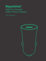 iOttie 20W Car Charger USB-C Power Adapter Manuel utilisateur