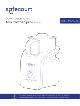 Safecourt Kitchen MF300 Milk Frother Pro Manuel utilisateur