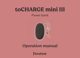 KREAFUNK toCHARGE Mini III Manuel utilisateur