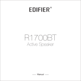 EDIFIER R1700BT Active Speaker Manuel utilisateur