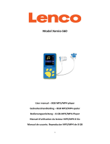 Lenco Xemio-560 Manuel utilisateur