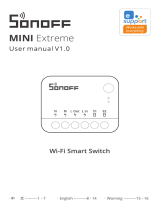 Sonoff MINIR4 Extreme WiFi Smart Switch Manuel utilisateur