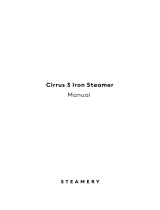 Steamery Cirrus 3 Manuel utilisateur