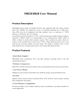 meross MR2EHKB WiFi and Bluetooth Module Manuel utilisateur