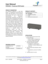 Powercast PCR91501 Manuel utilisateur