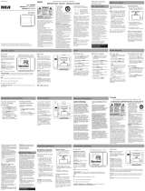 RCA RCPJ100A1 Manuel utilisateur