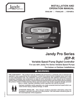 Jandy Pro Series JEP-R Manuel utilisateur