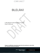 COREKINECT BLELRA1 Manuel utilisateur