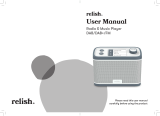 Relish AC-02 DAB+-DAB-FM Radio and Music Player Stereo Manuel utilisateur