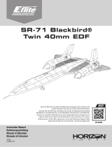 E-flite E-Flite EFL02050 SR-71 Blackbird Twin 40mm EDF Jet Manuel utilisateur