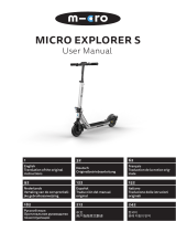 Micro Explorer S Manuel utilisateur