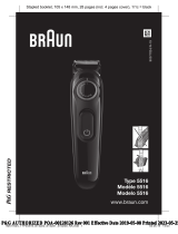 Braun Type 5516 Manuel utilisateur