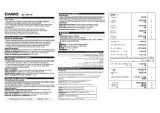 Casio SL-797TV Mode d'emploi