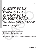 Casio fx-350ES PLUS Mode d'emploi