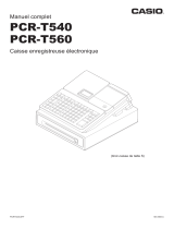 Casio PCR-T540 Manuel utilisateur