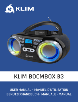 KLIM BOOMBOX B3 Manuel utilisateur