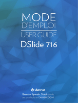 danew DSlide 716 Go Edition Manuel utilisateur