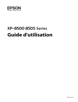 Epson XP-8500 Manuel utilisateur