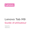 Lenovo Tab M9 Manuel utilisateur