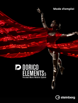 Steinberg Dorico Elements 5 Manuel utilisateur