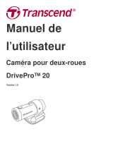 Transcend DrivePro 20 Manuel utilisateur
