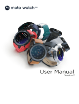 Motorola Moto Watch 100 Manuel utilisateur