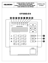 Elkron PIASTRA MP504TG Guide de démarrage rapide