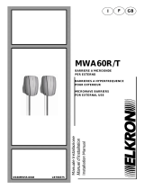 Elkron MWA60RT Guide d'installation