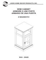 Linon Scarsdale Demi Cabinet Assembly Instructions
