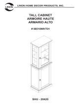 Linon Scarsdale Tall Cabinet Assembly Instructions