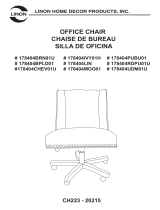 Linon Draper Office Chair Udder Madn Assembly Instructions