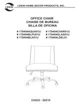 Linon Draper Office Chair Aqua Chrom Assembly Instructions