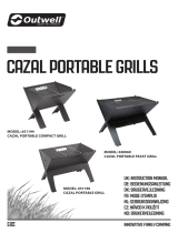 Outwell Cazal Portable Compact Grill Manuel utilisateur