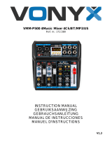 Vonyx VMM-P500 Le manuel du propriétaire