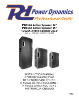 Power Dynamics PD615A Le manuel du propriétaire
