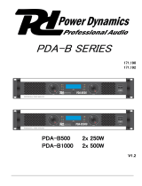 Power Dynamics PDA-B500 Le manuel du propriétaire