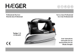 HAEGER New Tailor 1.2 Manuel utilisateur